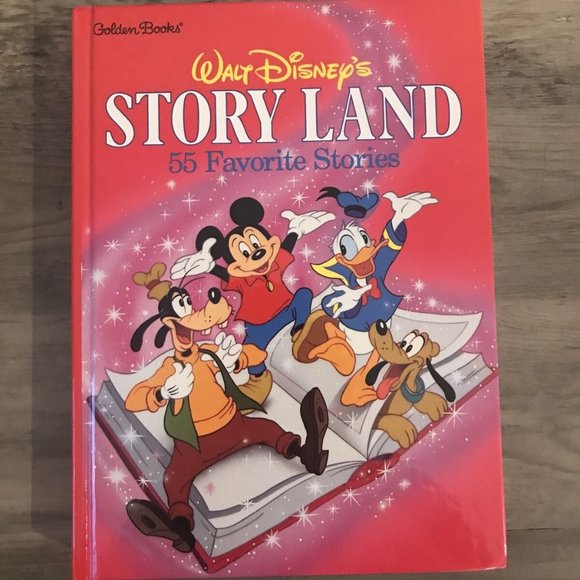 Golden Books Walt Disney’s Story Land 55 Favorite Stories - Picture 1 of 3